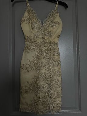 slim fit dress slacks Let Your Beauty Shine Rhinestone Mini Dress main image 1